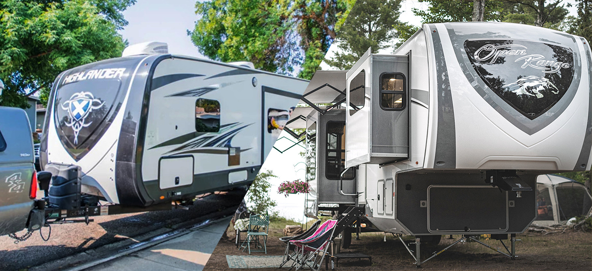 Choosing Between a Fifth Wheel and Travel Trailer 