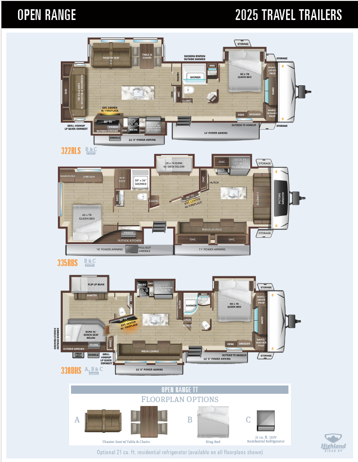 2025 Open Range Travel Trailer