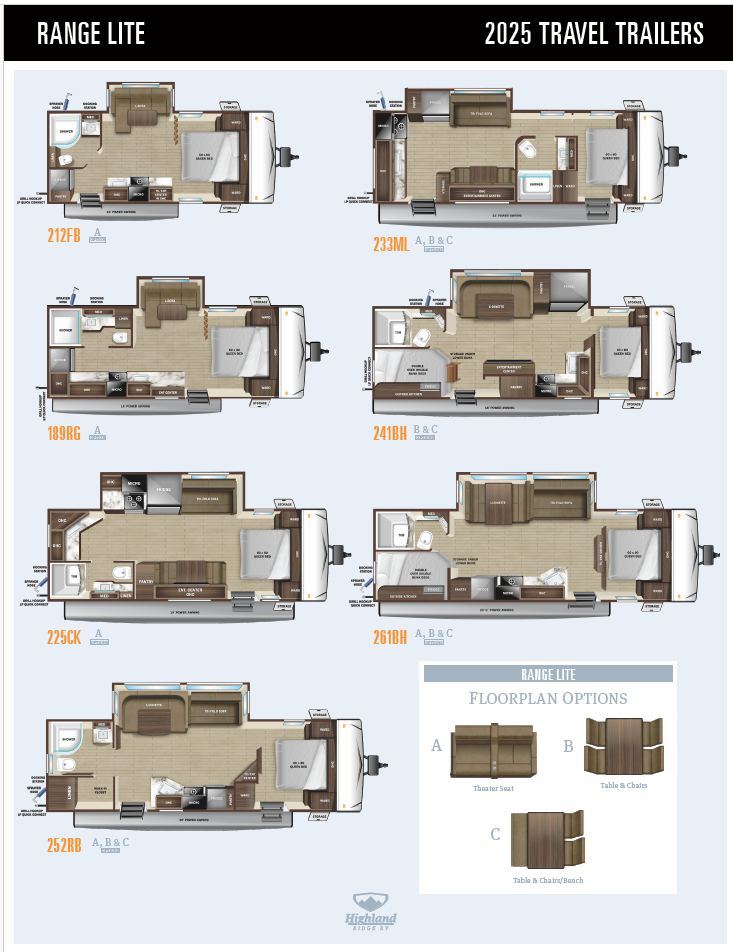 2025 Range Lite Travel Trailer