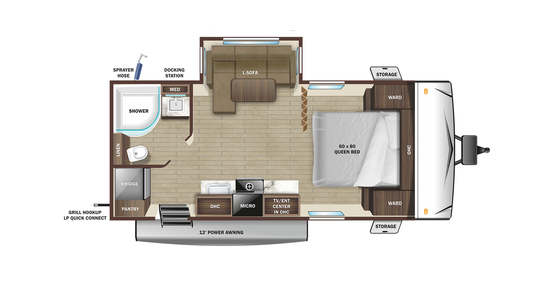 2025 Range Lite - 212FB | Open Range RV