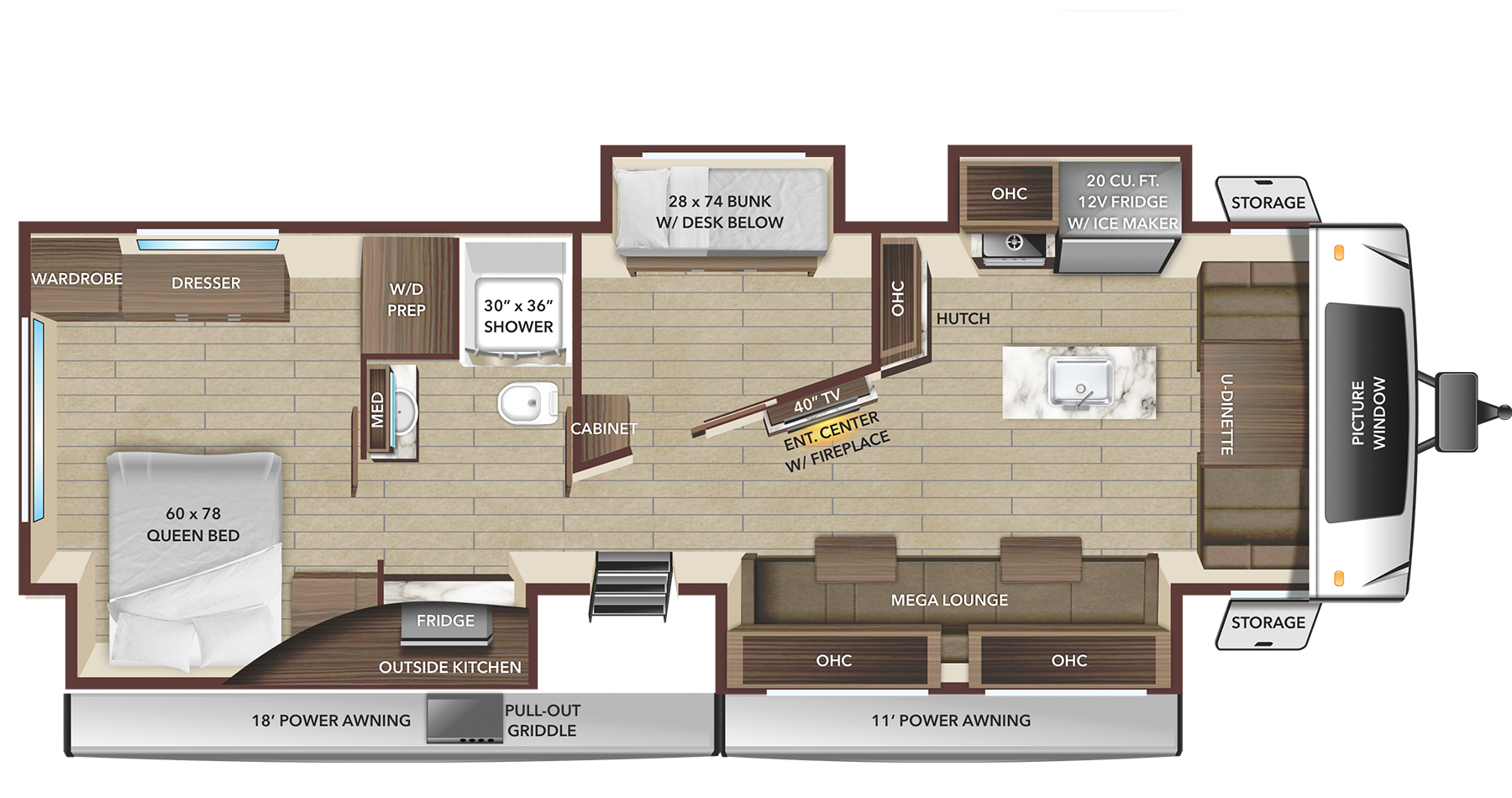 2025 Open Range Travel Trailer | Highland Ridge RV