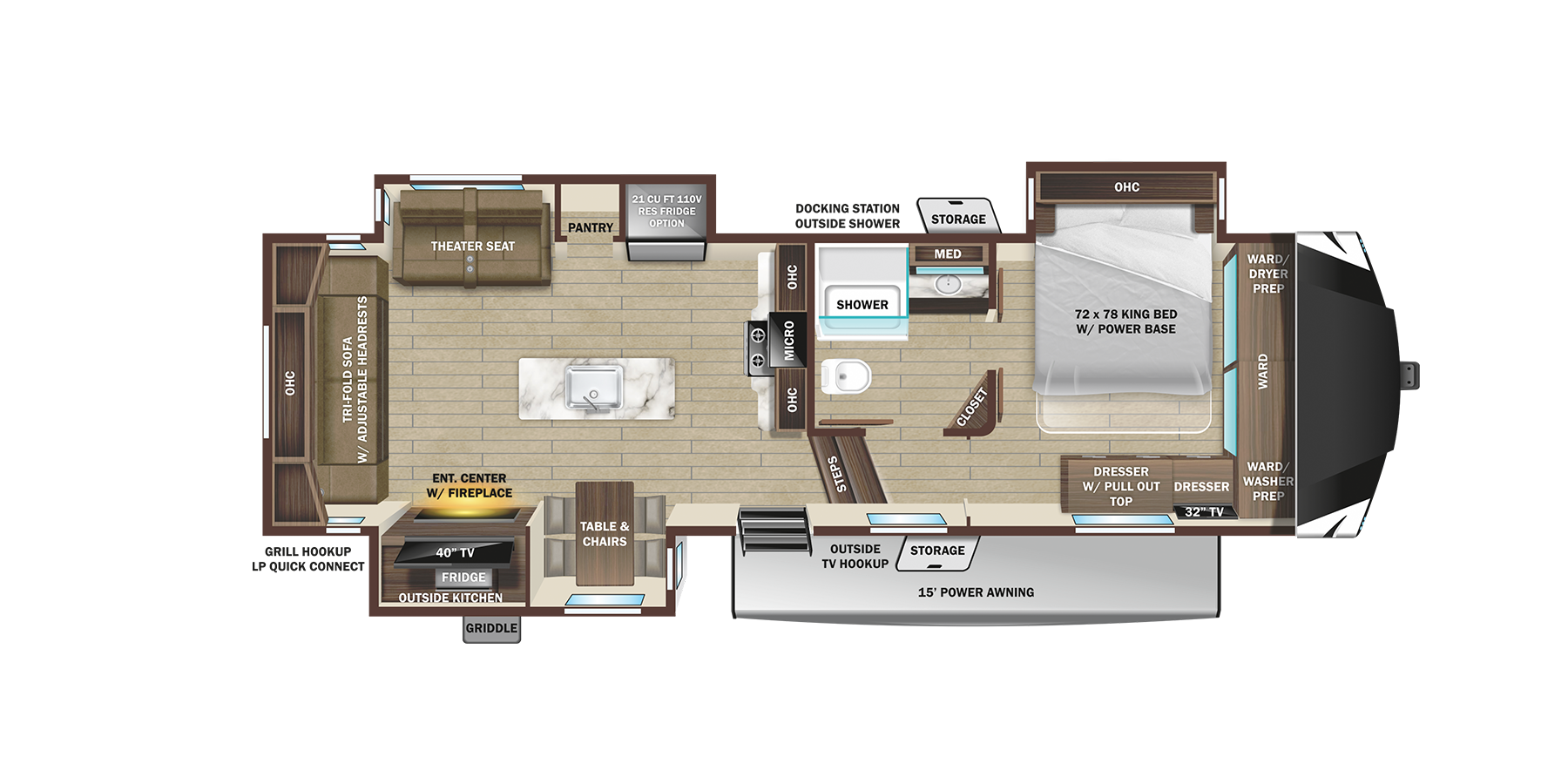 2025 Open Range 3X Luxury Fifth Wheel | Highland Ridge RV