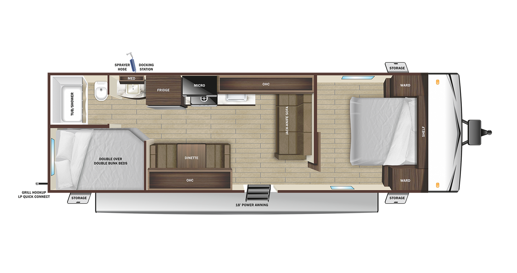 2025 Open Range Conventional - 26BH | Open Range RV