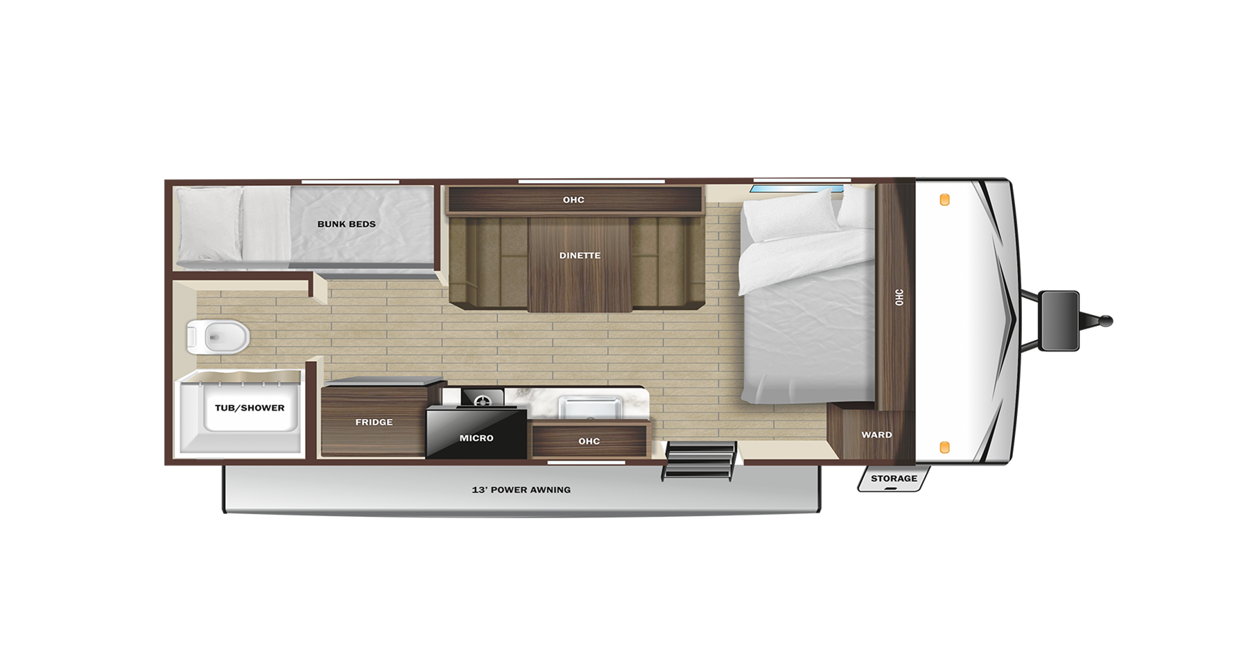 2025 Open Range Conventional - 19BH | Open Range RV