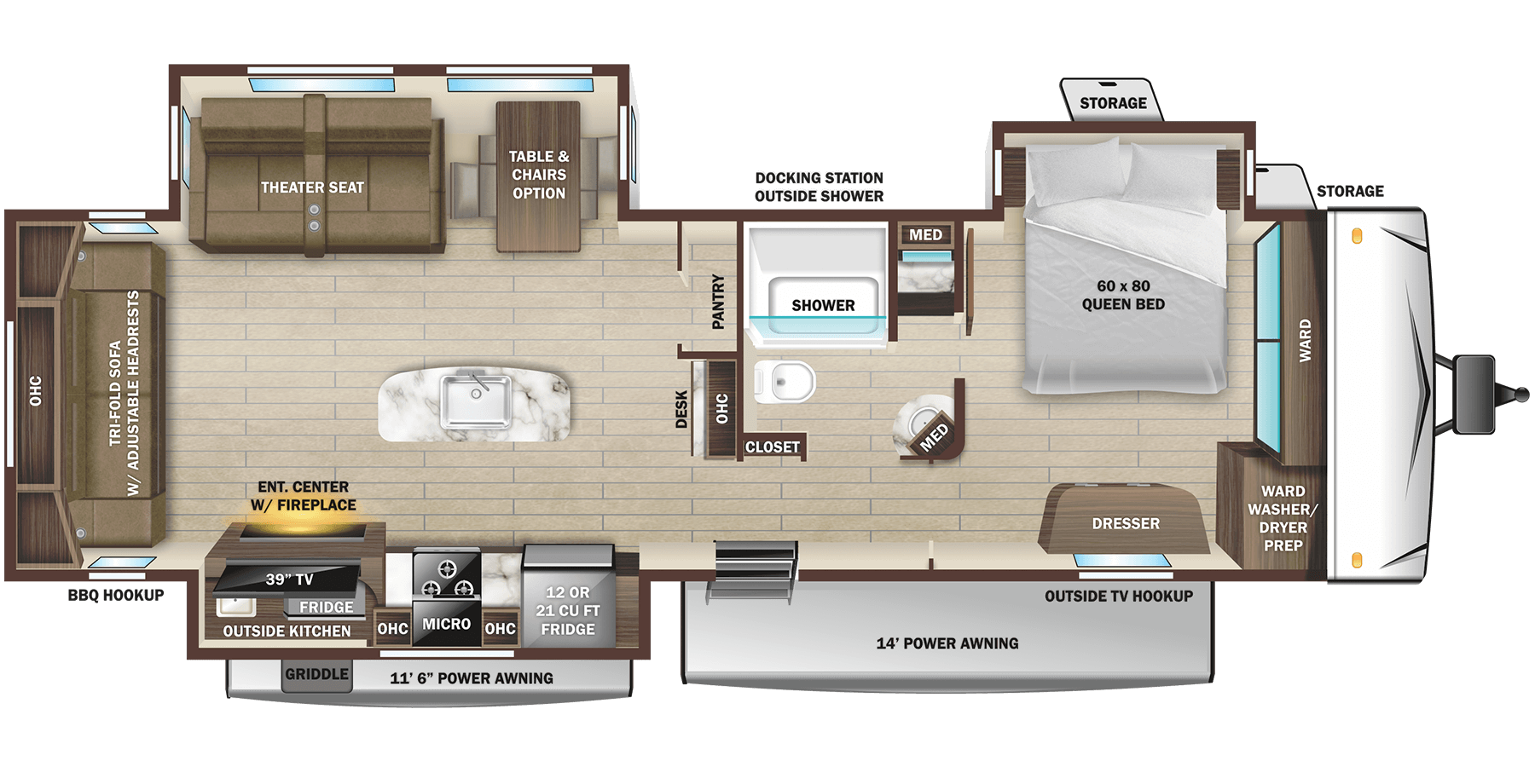 Open Range Rv Floor Plans Floor Roma