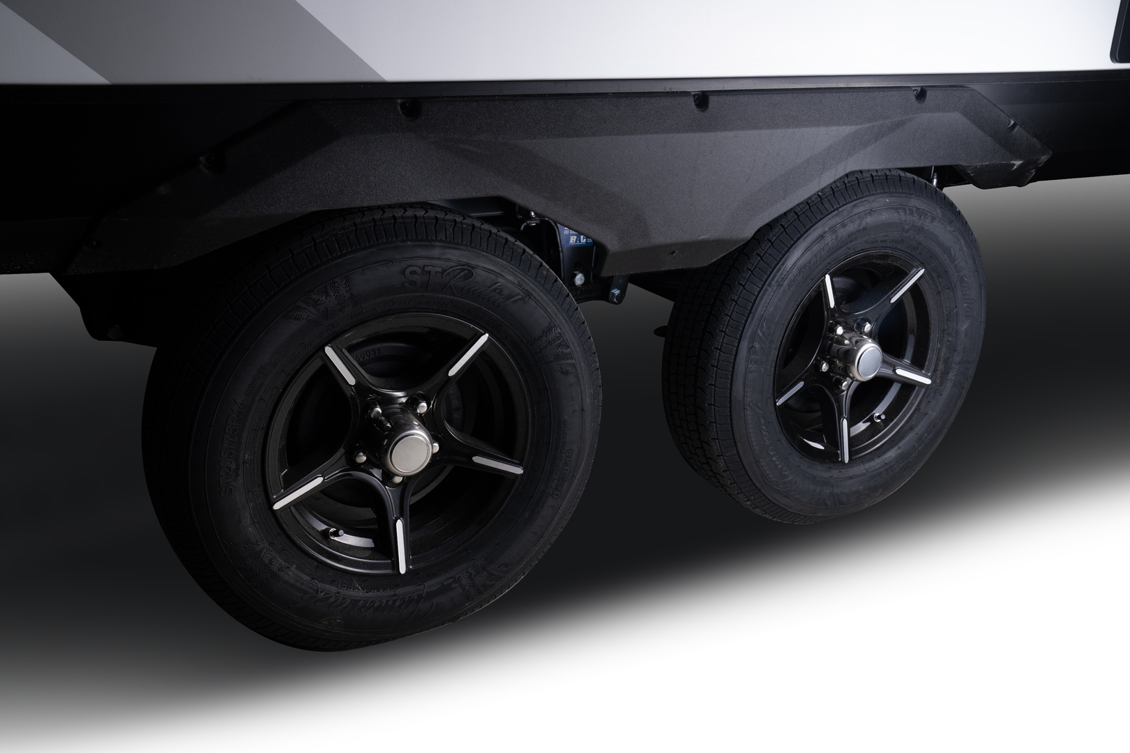 Automotive-style aluminum rims